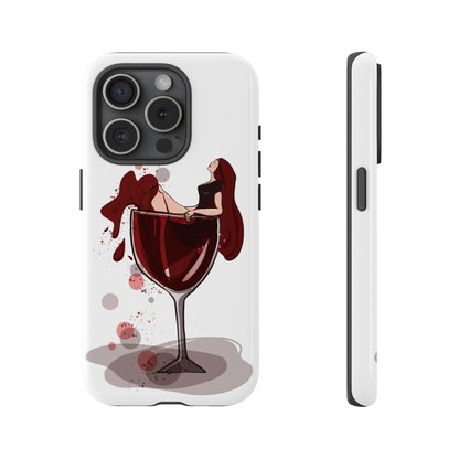 Red Wine Tough Cases