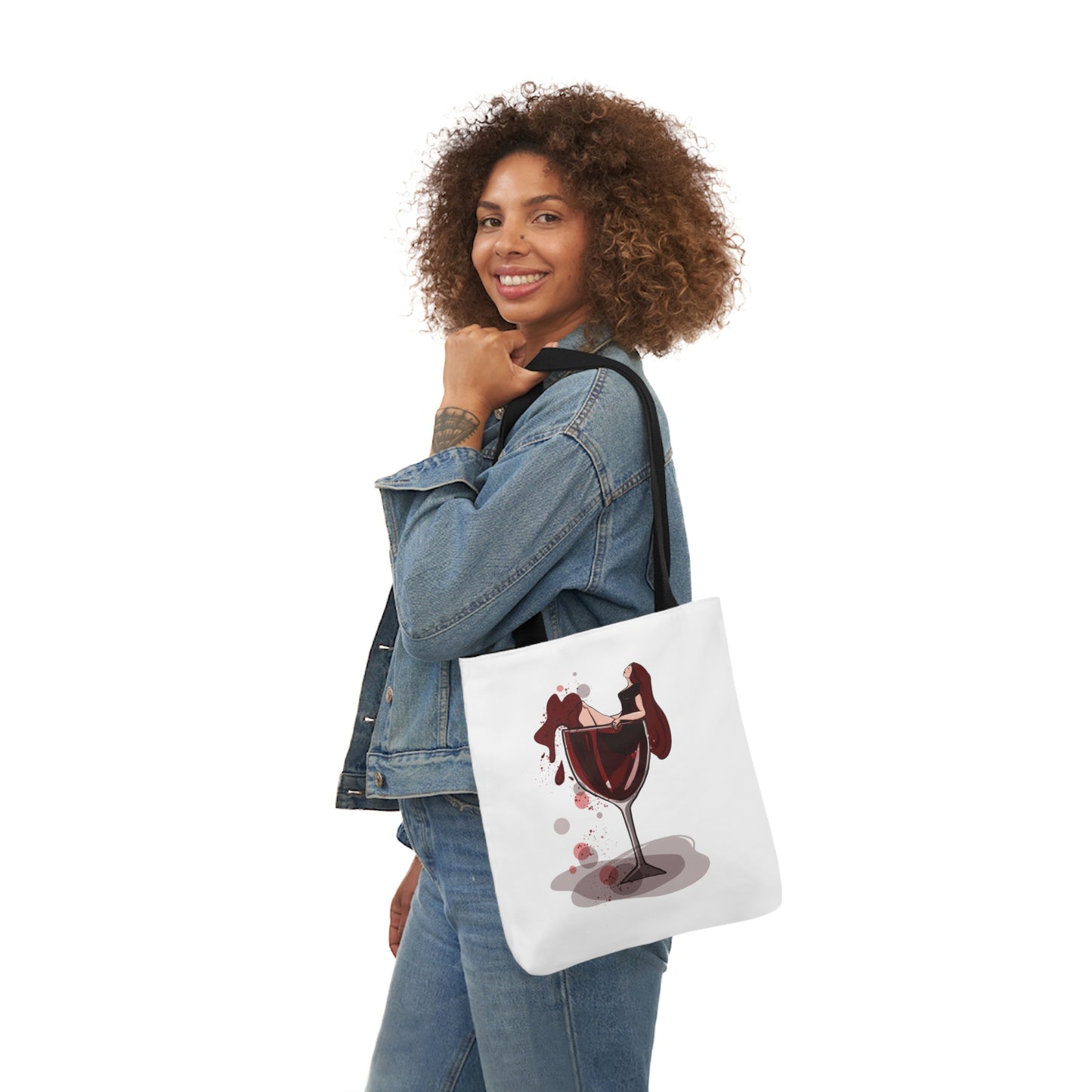 Canvas Tote Bag, 5-Color Straps