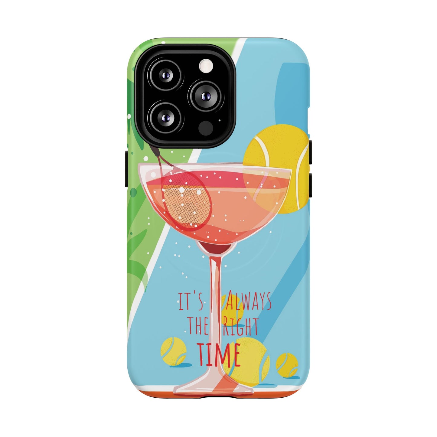 'It's Always the Right Time' Tennis Lovers - Magnetic Case