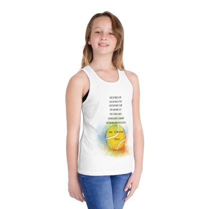 Tennis Kid's Jersey Tank Top