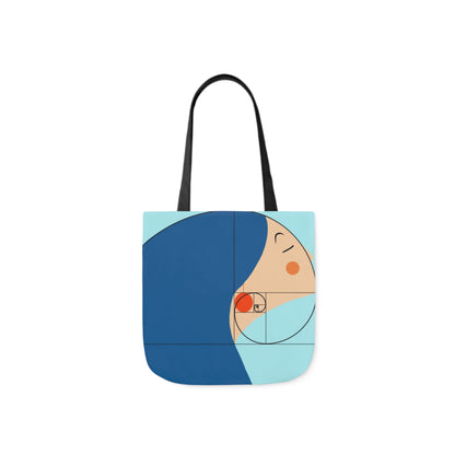 'Golde Ratio' Canvas Tote Bag, 5-Color Straps