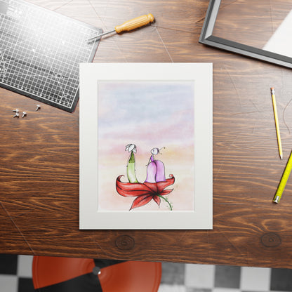 'My Last Everything'  Fine Art Print (Passepartout Paper Frame)