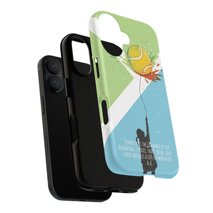 'Tennis is Life' Tennis Lovers - Magnetic Case