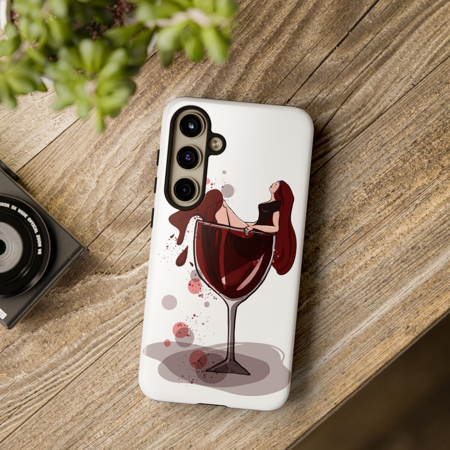 Red Wine Tough Cases