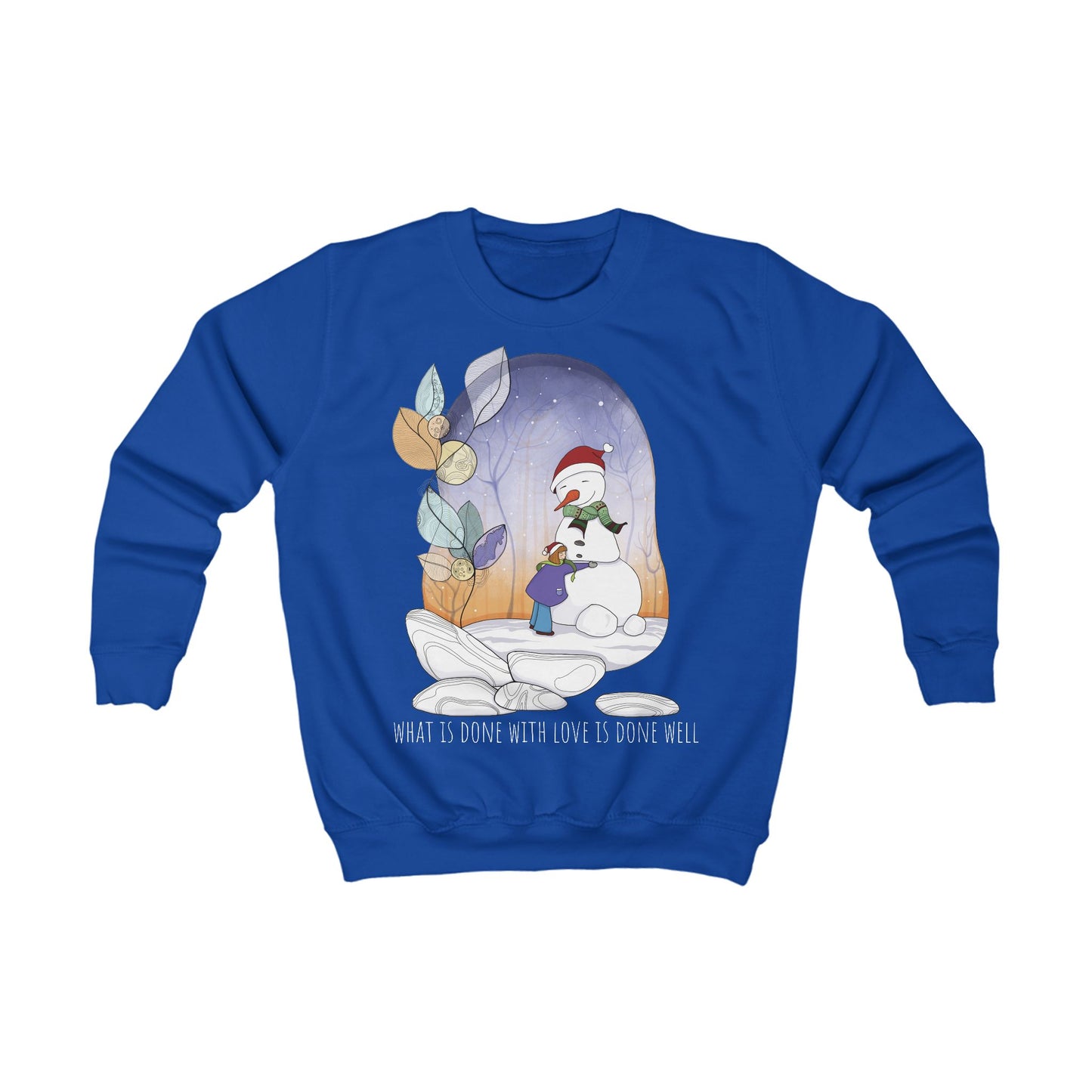 Snowman Kids Sweatshirt