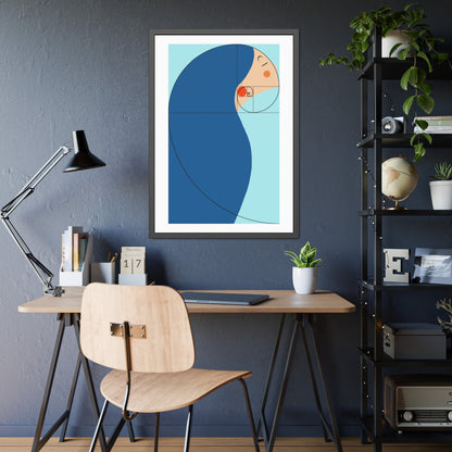 Golden Ratio Framed Paper Posters