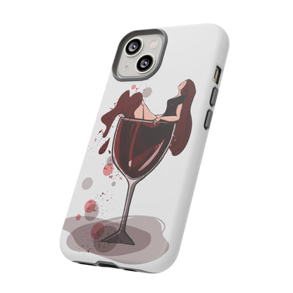 Red Wine Tough Cases