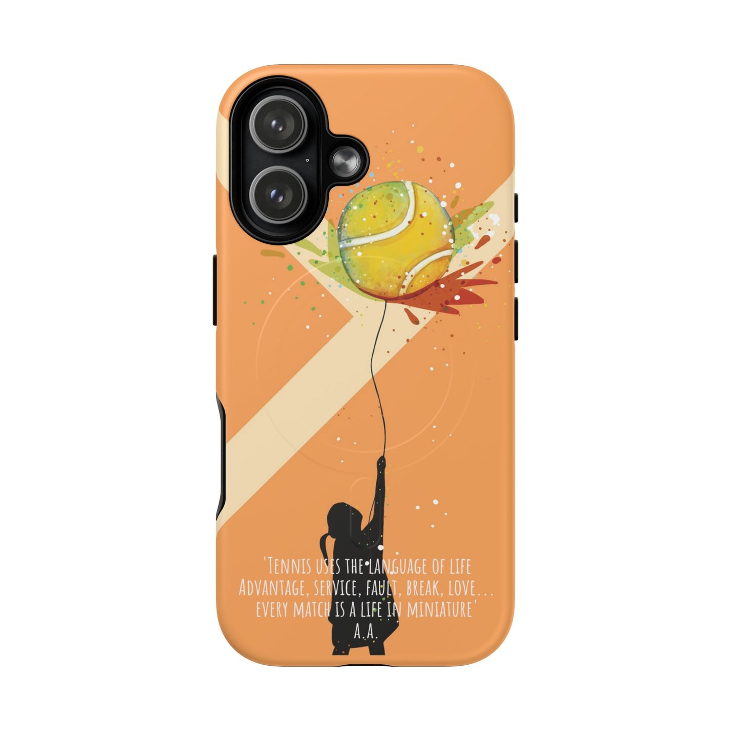 'Tennis is Life' Tennis Lovers - Magnetic Case