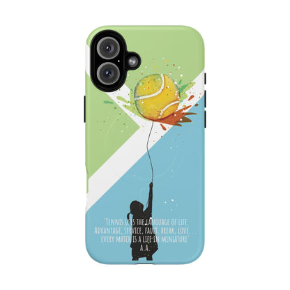 'Tennis is Life' Tennis Lovers - Magnetic Case