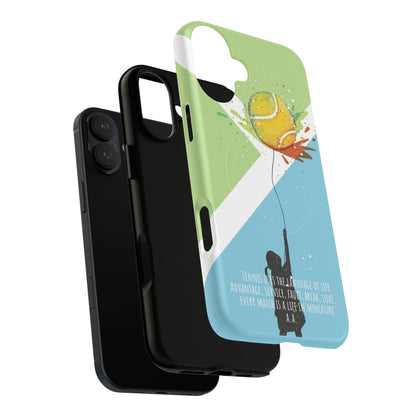'Tennis is Life' Tennis Lovers - Magnetic Case