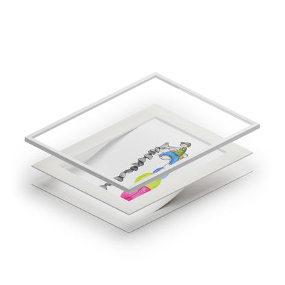 'Ain't No Mountain High Enough' Fine Art Print (Passepartout Frame)