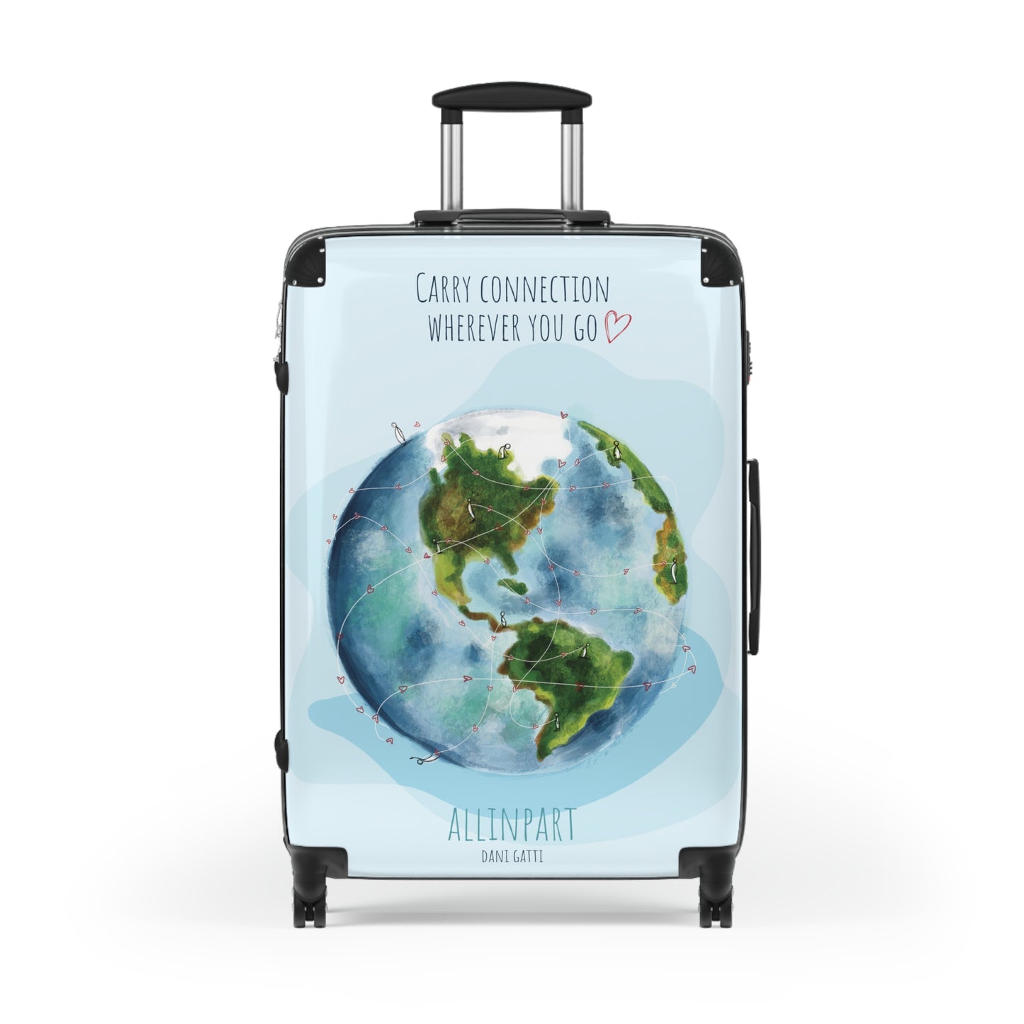 Carry Connection Wherever You Go Suitcase 3 sizes