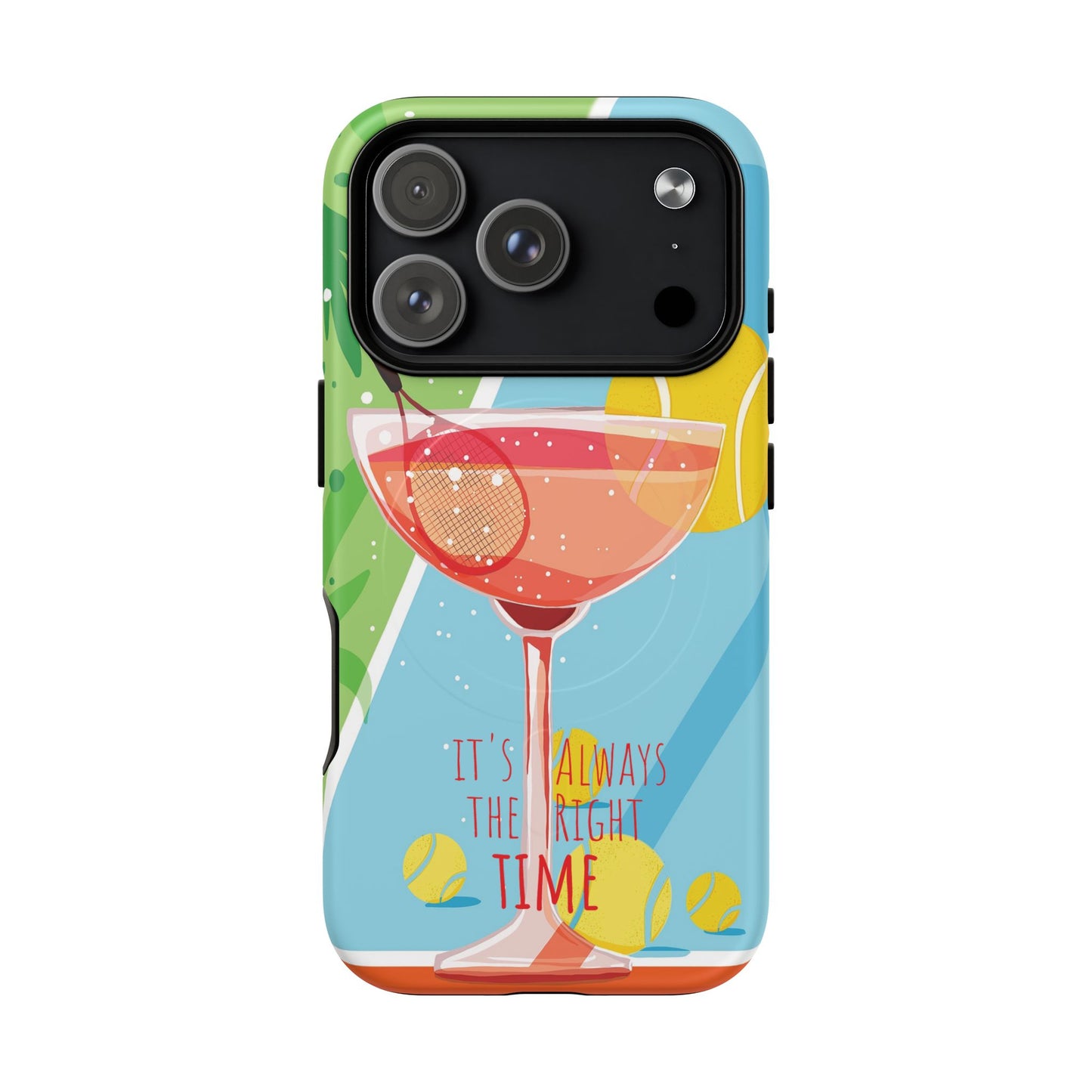 'It's Always the Right Time' Tennis Lovers - Magnetic Case