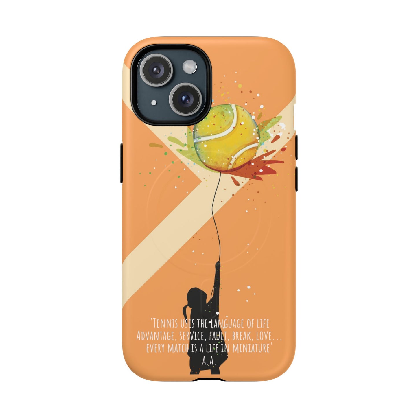 'Tennis is Life' Tennis Lovers - Magnetic Case