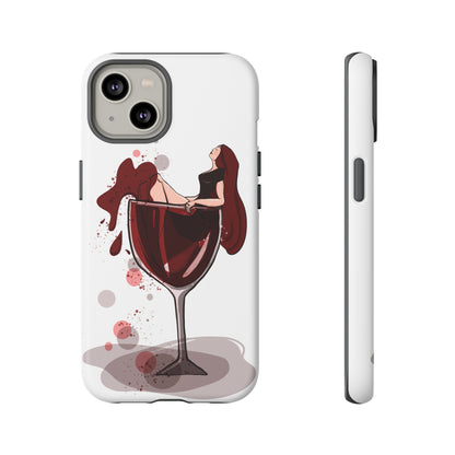 Red Wine Tough Cases