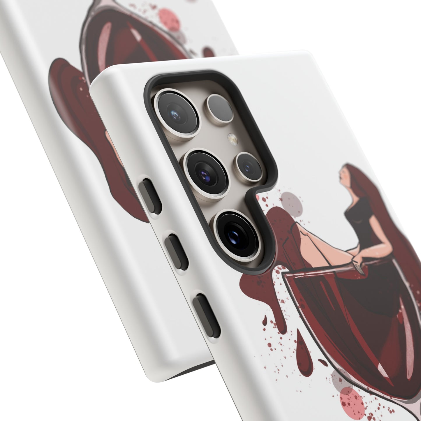 Red Wine Tough Cases