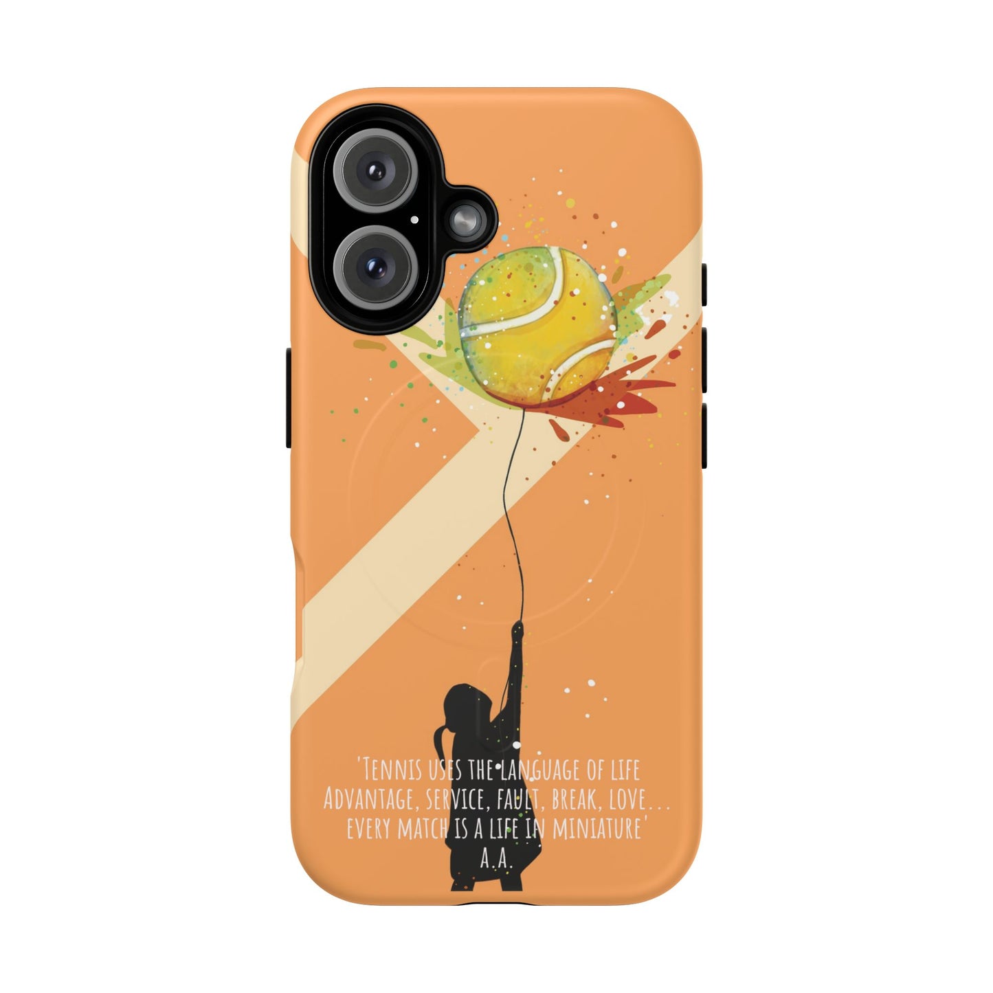 'Tennis is Life' Tennis Lovers - Magnetic Case