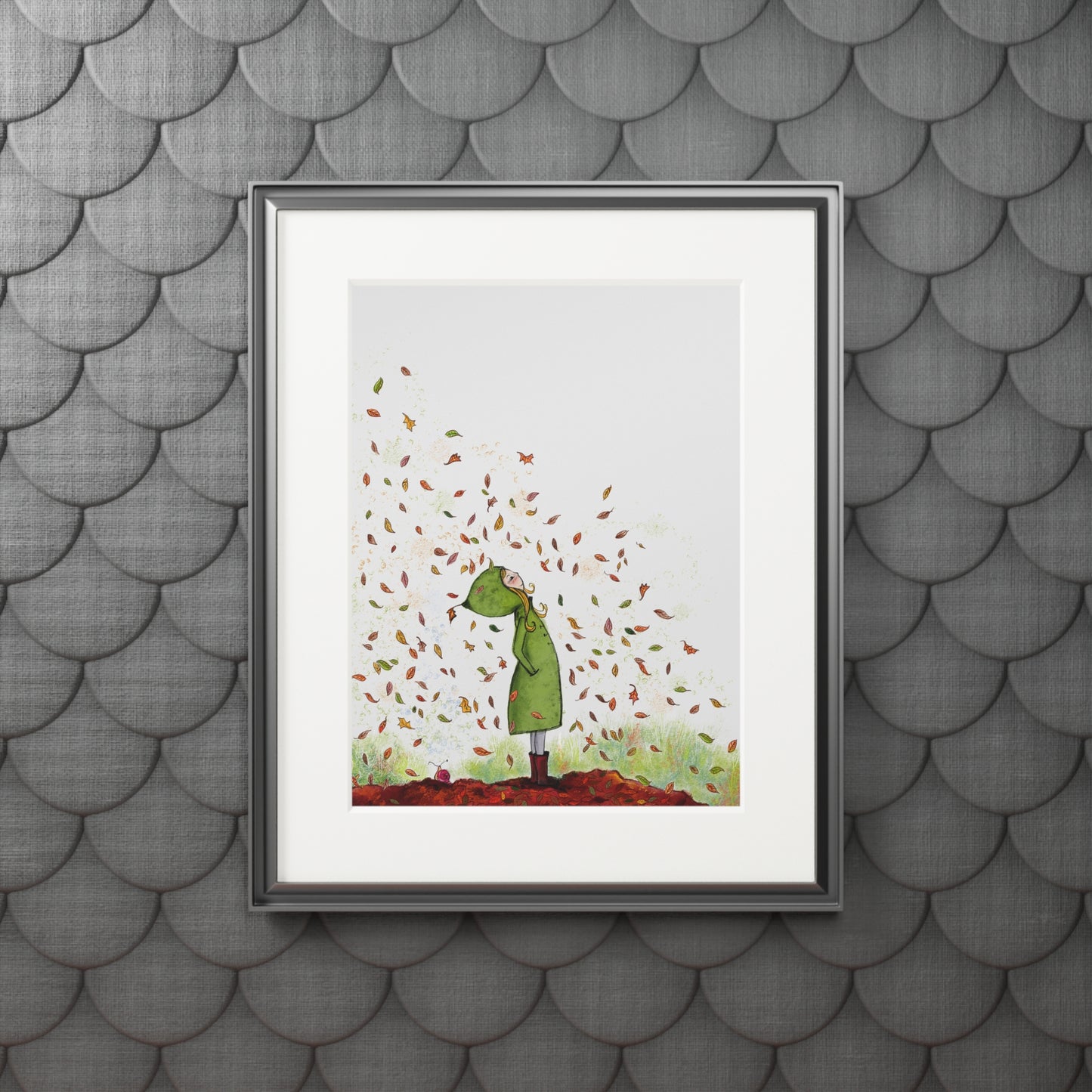 'Autumn' Fine Art Print (Passepartout Frame)