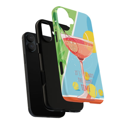 'It's Always the Right Time' Tennis Lovers - Magnetic Case