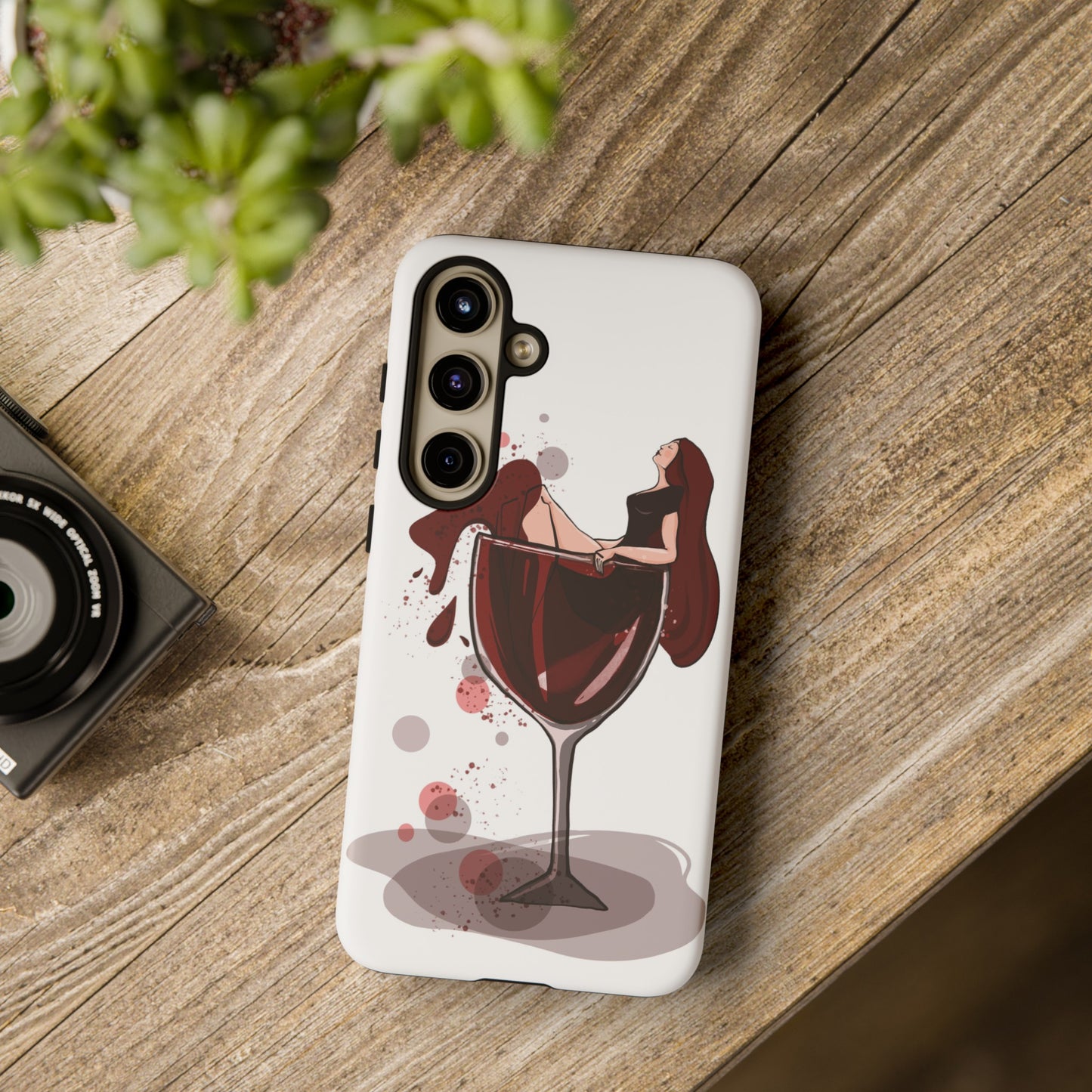 Red Wine Tough Cases