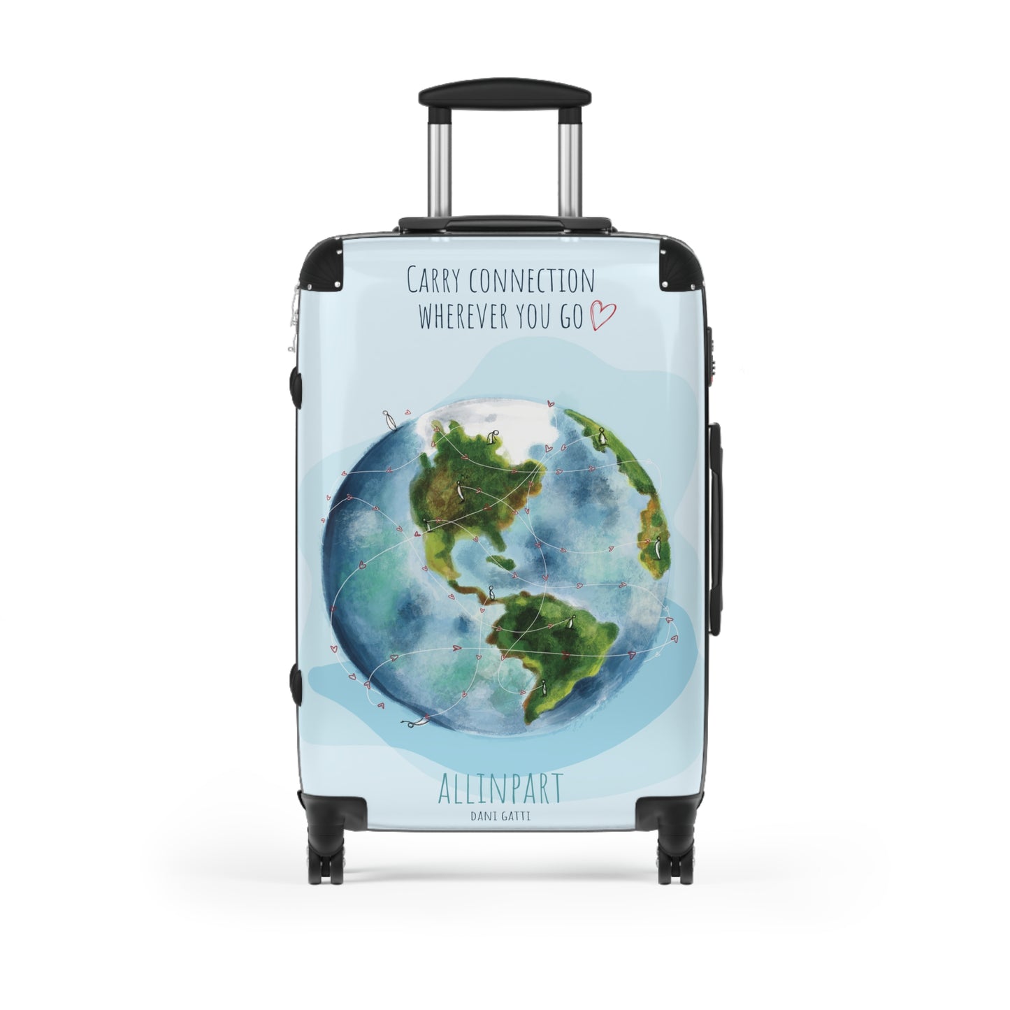 Carry Connection Wherever You Go Suitcase 3 sizes