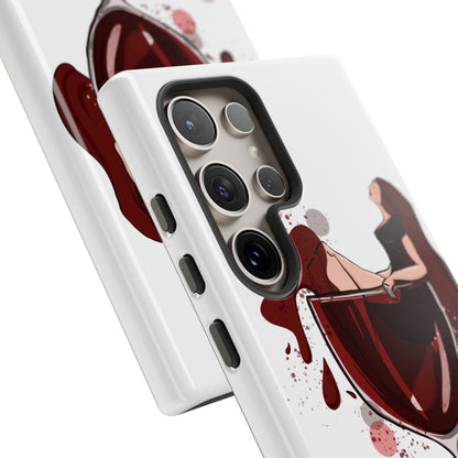 Red Wine Tough Cases