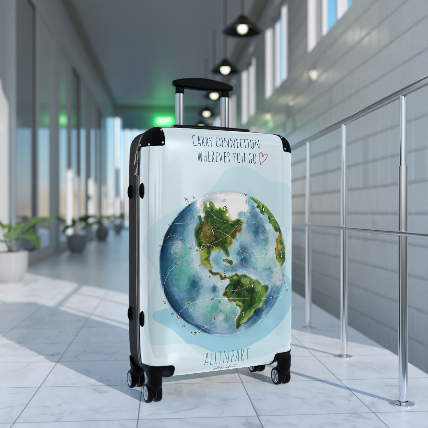 Carry Connection Wherever You Go Suitcase 3 sizes