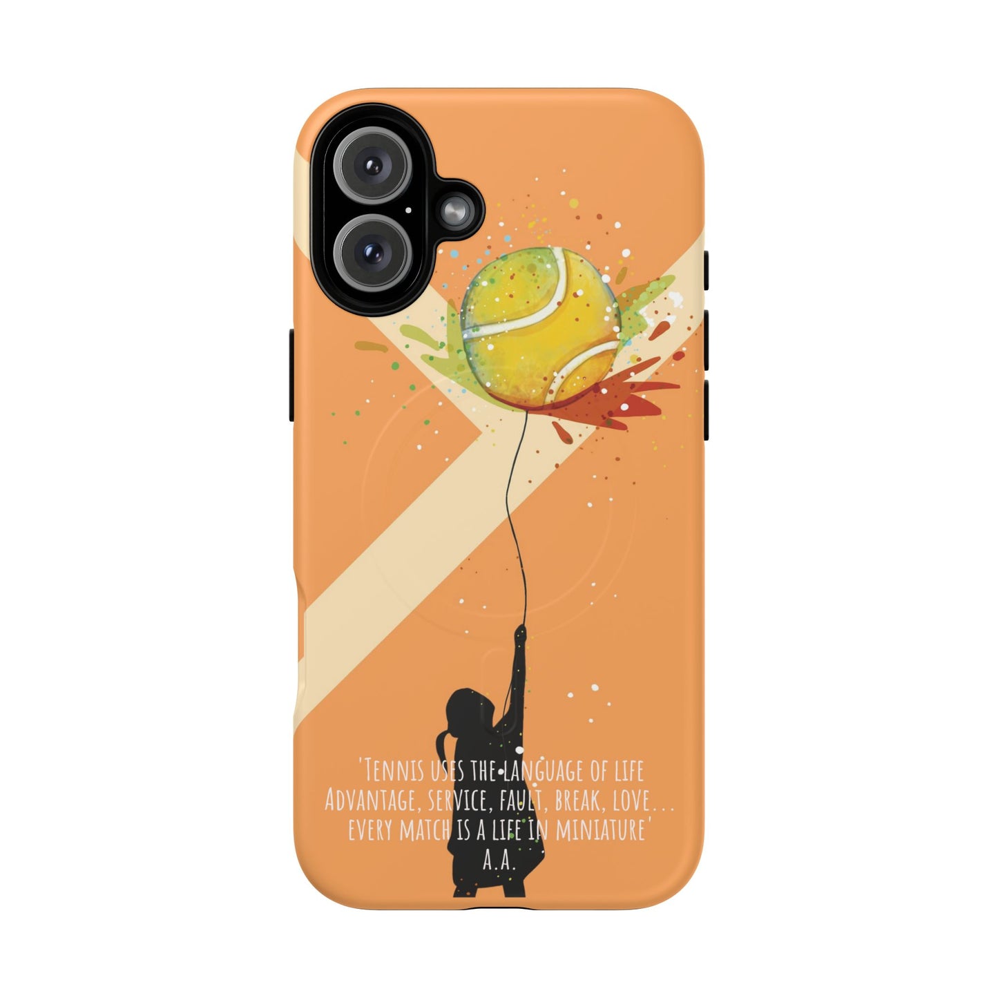 'Tennis is Life' Tennis Lovers - Magnetic Case