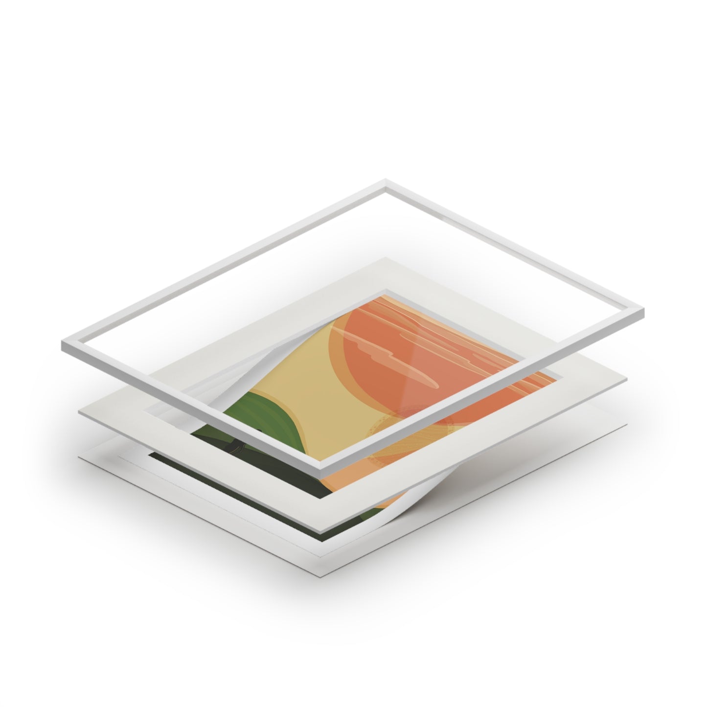 'The Last shot' Fine Art Prints (Passepartout Paper Frame)