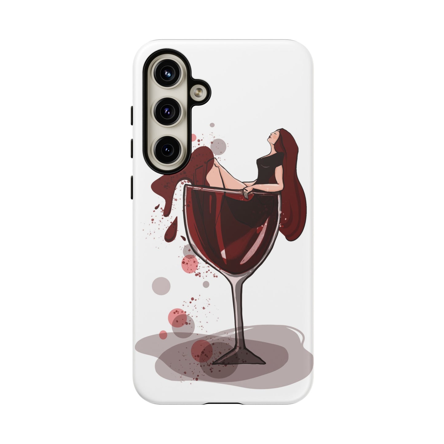 Red Wine Tough Cases