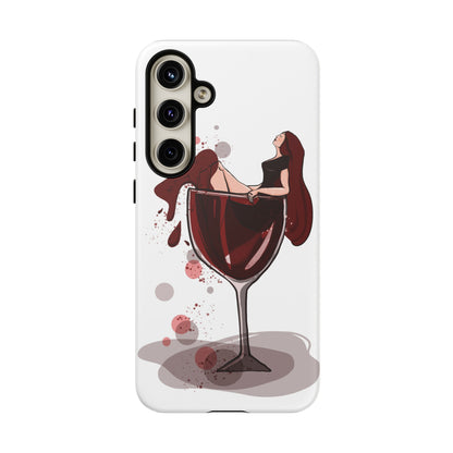 Red Wine Tough Cases