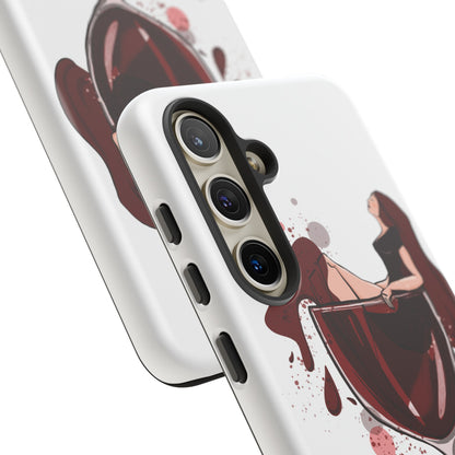 Red Wine Tough Cases