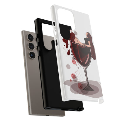 Red Wine Tough Cases