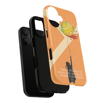 'Tennis is Life' Tennis Lovers - Magnetic Case