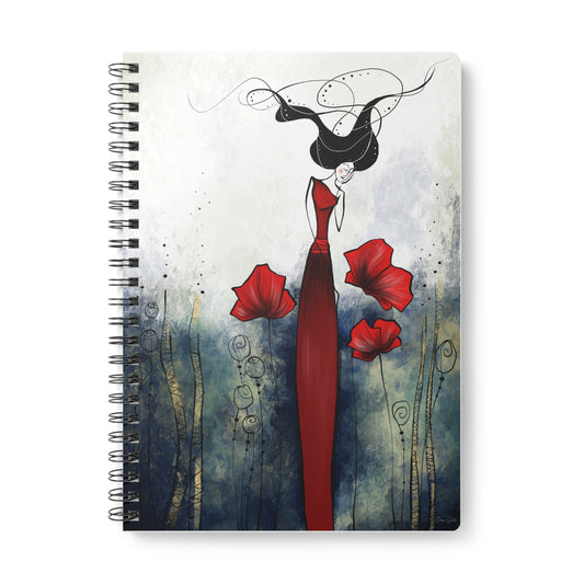 Wirobound Softcover Notebook, A5