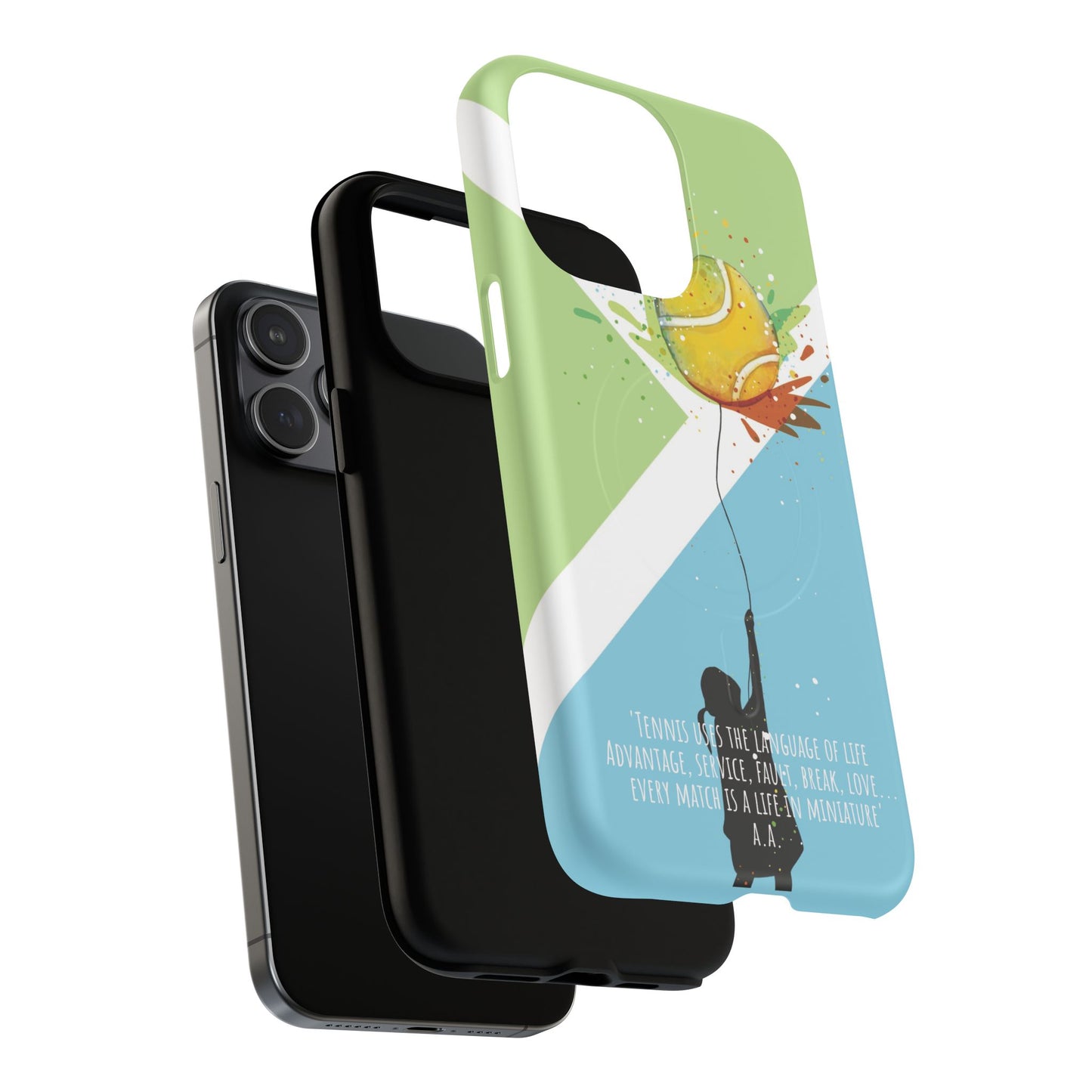 'Tennis is Life' Tennis Lovers - Magnetic Case