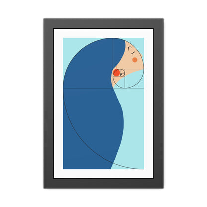 Golden Ratio Framed Paper Posters