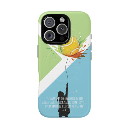 'Tennis is Life' Tennis Lovers - Magnetic Case