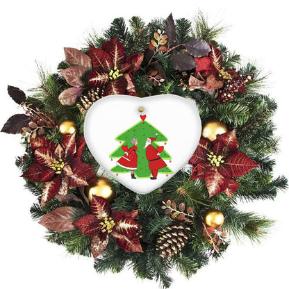 Mrs&mr Claus Heart