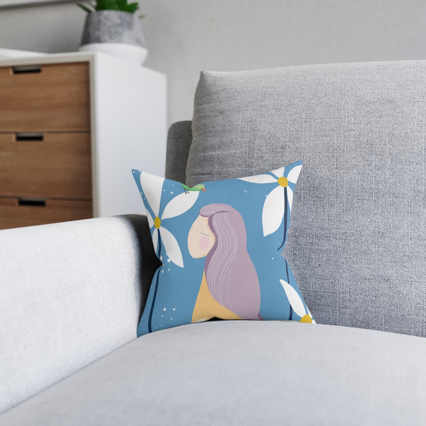 Art Square Pillow 'Positano'