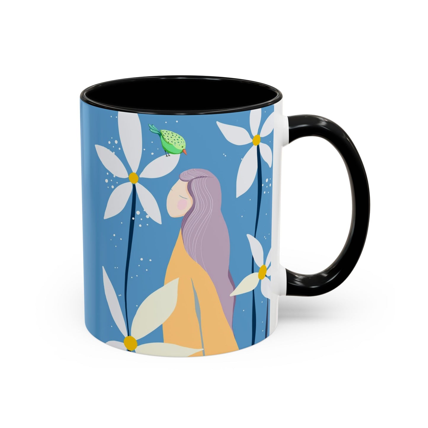 Two-Tone Coffee Mugs, 11oz