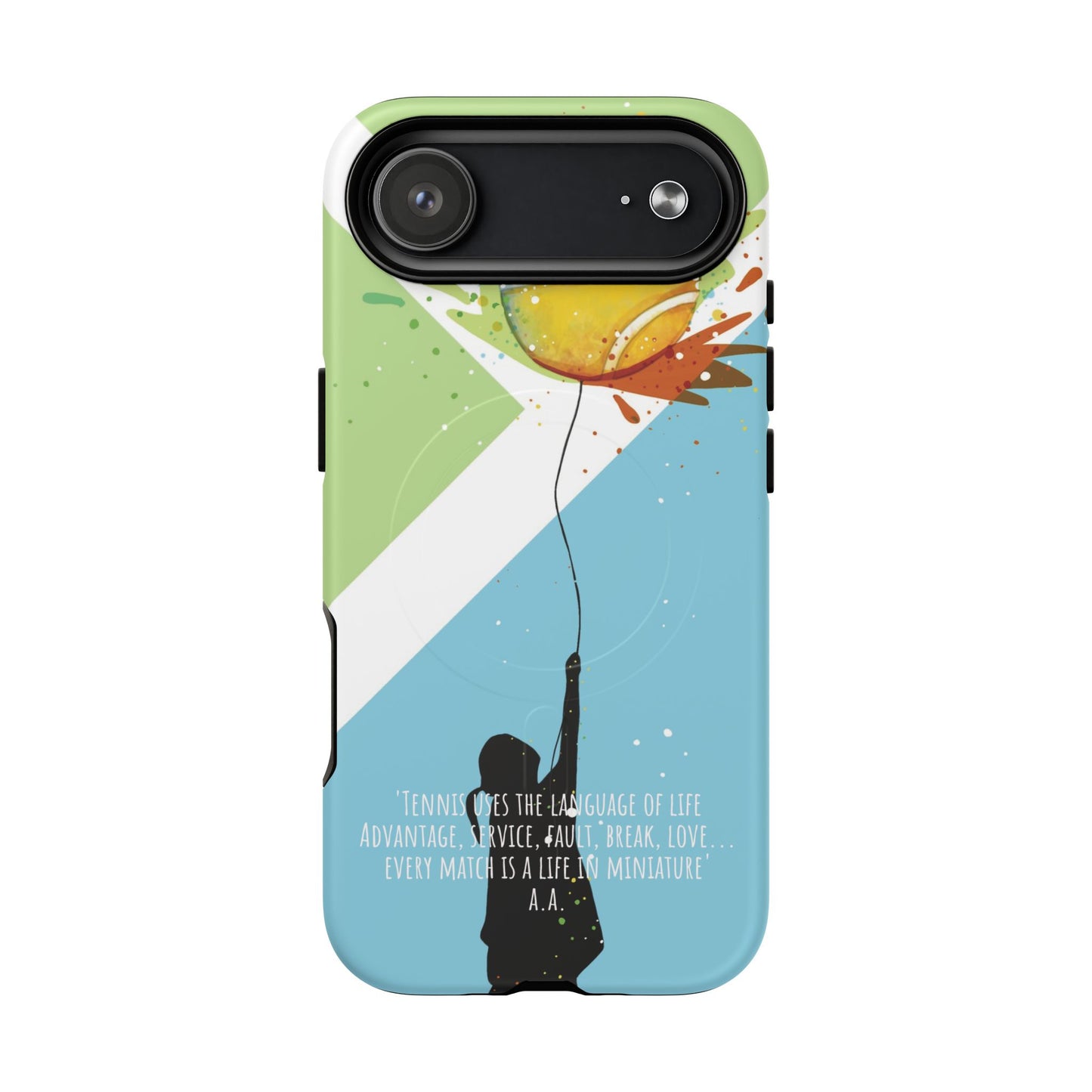 'Tennis is Life' Tennis Lovers - Magnetic Case
