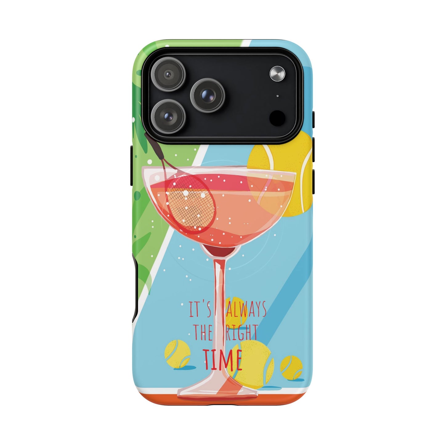 'It's Always the Right Time' Tennis Lovers - Magnetic Case