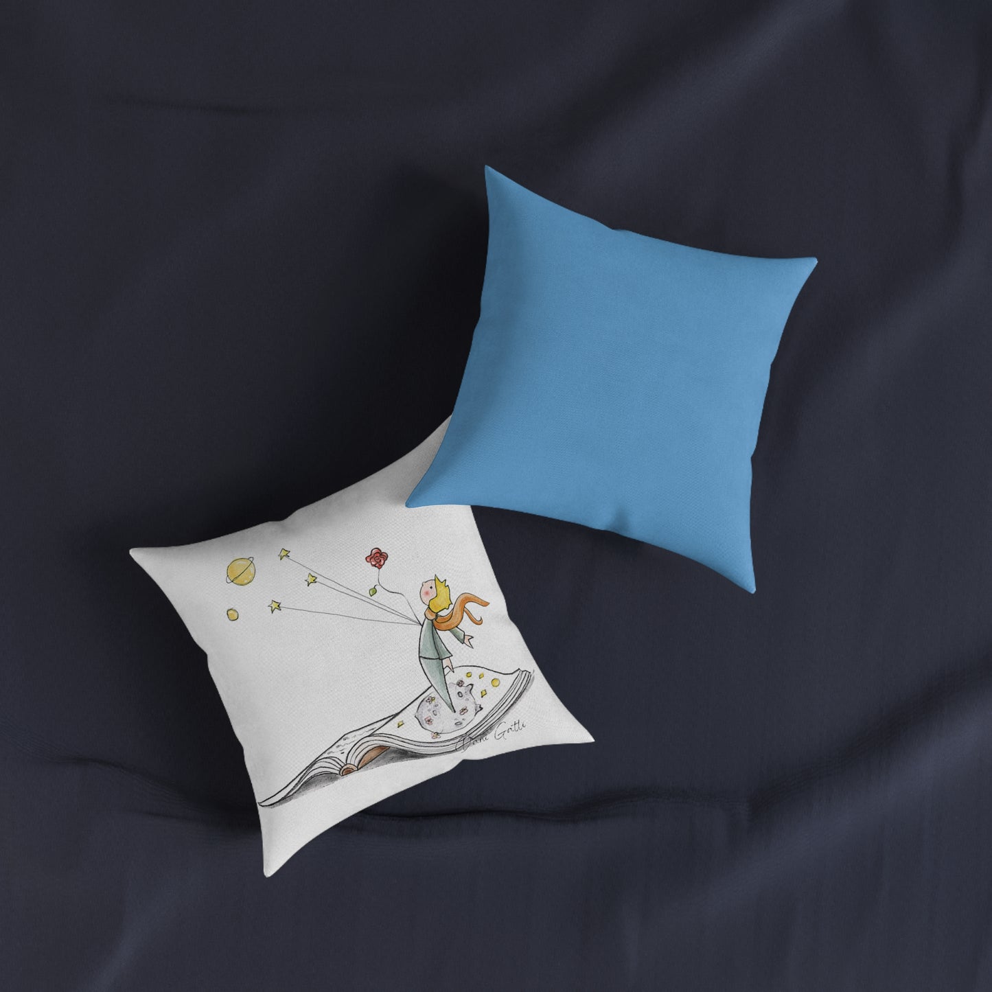 Art Square Pillow 'The Little Prince'