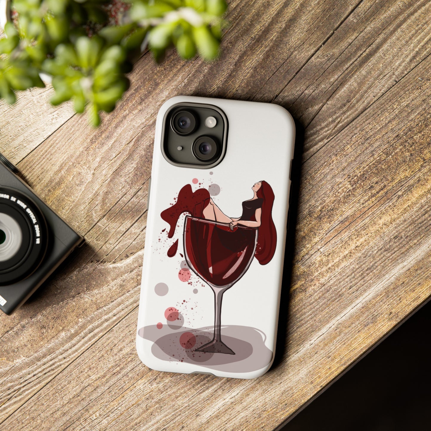 Red Wine Tough Cases