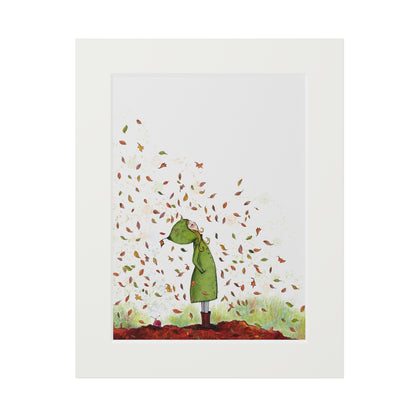 'Autumn' Fine Art Print (Passepartout Frame)