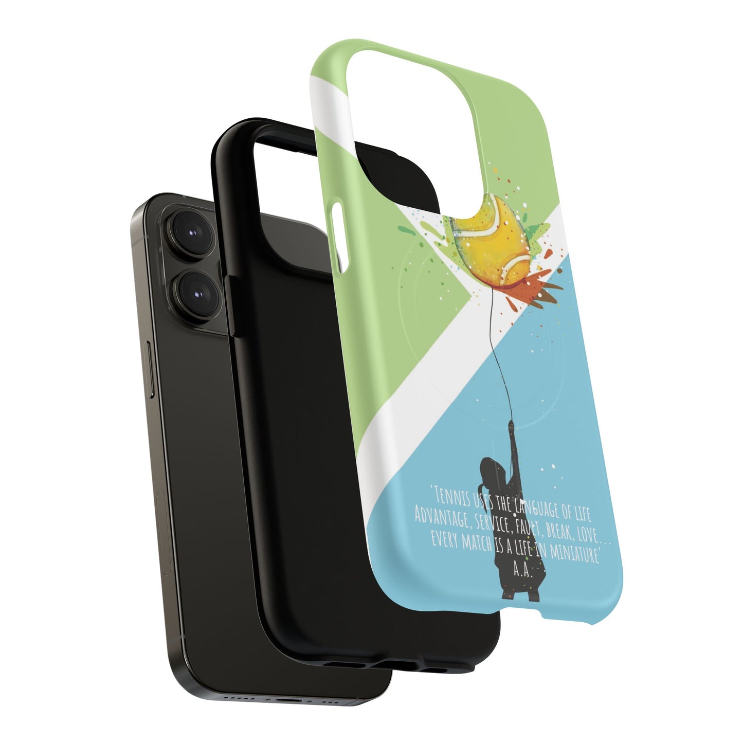 'Tennis is Life' Tennis Lovers - Magnetic Case