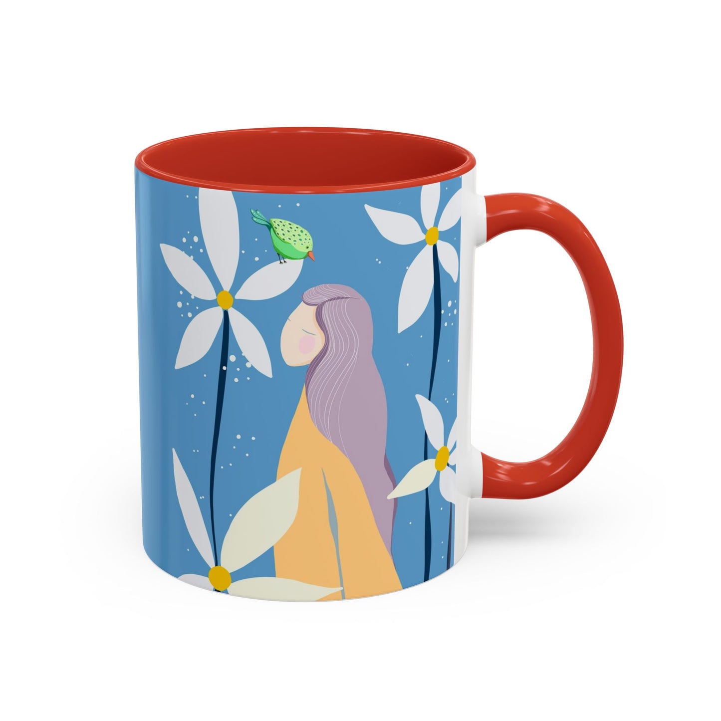 Two-Tone Coffee Mugs, 11oz