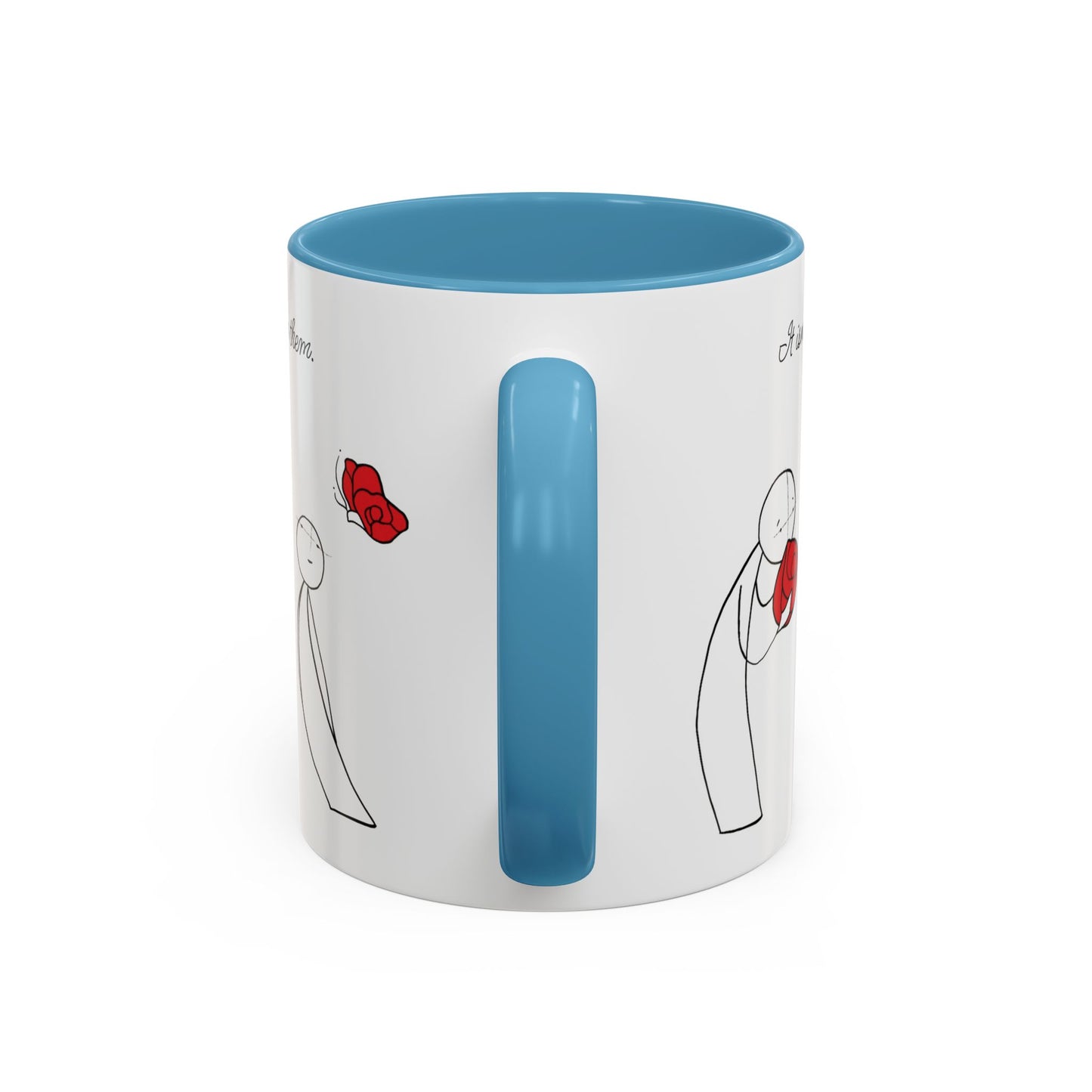 Two-Tone Coffee Mugs, 11oz