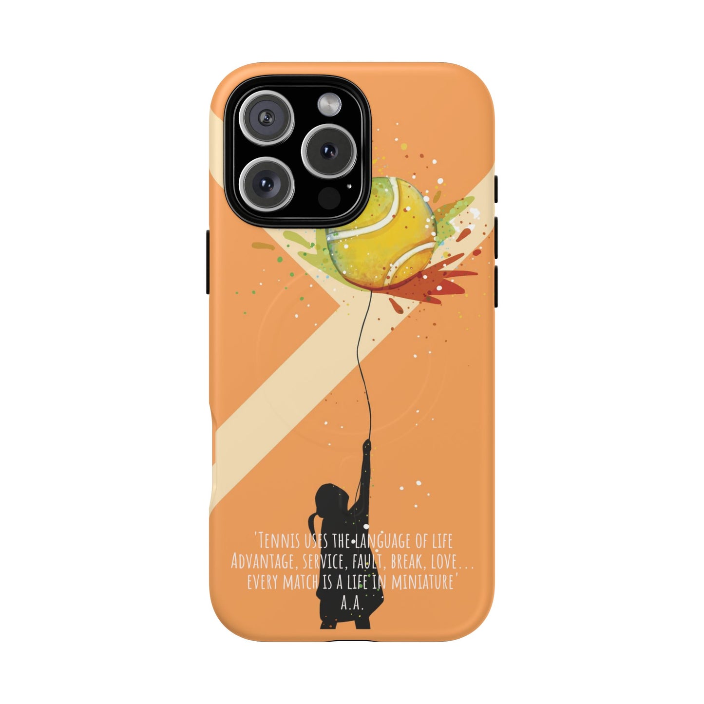 'Tennis is Life' Tennis Lovers - Magnetic Case